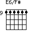 E6/F#=111111_9