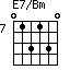 E7/Bm=013130_7