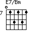 E7/Bm=013131_7