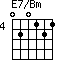 E7/Bm=020121_4