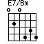 E7/Bm=020434_1