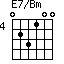E7/Bm=023100_4