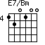 E7/Bm=120100_4