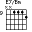 E7/Bm=NN1112_9