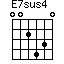 E7sus4=002430_1