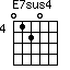 E7sus4=0120_4