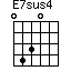 E7sus4=0430_1