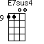 E7sus4=1100_9