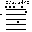 E7sus4/B=000301_5