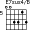 E7sus4/B=003313_5