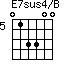 E7sus4/B=013300_5