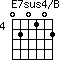 E7sus4/B=020102_4