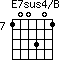 E7sus4/B=100301_7