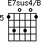 E7sus4/B=130301_5
