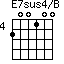 E7sus4/B=200100_4