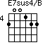 E7sus4/B=200122_4