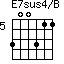 E7sus4/B=300311_5