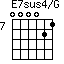 E7sus4/G=000021_7