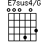 E7sus4/G=000403_1