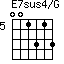 E7sus4/G=001313_5