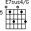 E7sus4/G=013013_5