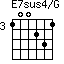 E7sus4/G=100231_3