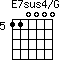 E7sus4/G=110000_5