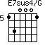 E7sus4/G=130001_5