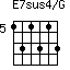 E7sus4/G=131313_5