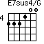 E7sus4/G=222100_4