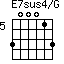E7sus4/G=300013_5