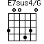 E7sus4/G=300430_1