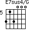 E7sus4/G=313000_5