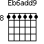 Eb6add9=111111_8