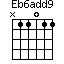 Eb6add9=N11011_1