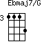 Ebmaj7/G=1113_3
