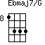 Ebmaj7/G=1333_8