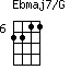 Ebmaj7/G=2211_6