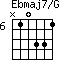 Ebmaj7/G=N10331_6