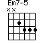 Em7-5=NN2333_1