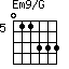 Em9/G=011333_5