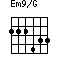 Em9/G=222433_1
