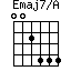 Emaj7/A=002444_1