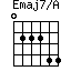 Emaj7/A=022244_1