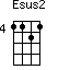 Esus2=1121_4