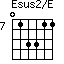 Esus2/E=013311_7