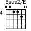Esus2/E=NN1120_4