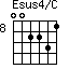 Esus4/C=002231_8