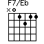 F7/Eb=N01211_1