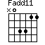 Fadd11=N03311_1